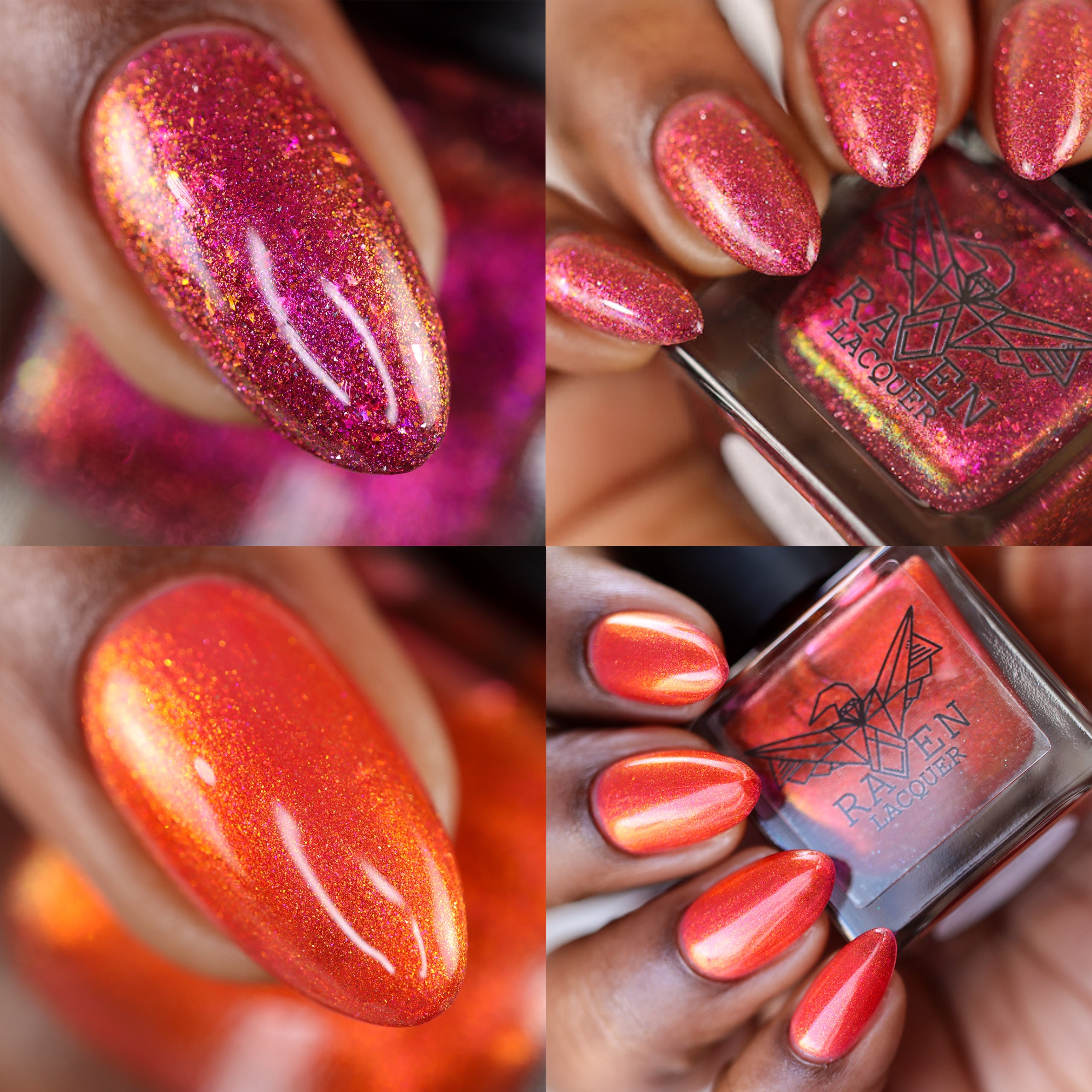 Raven Lacquer | Full Bloom Energy Duo