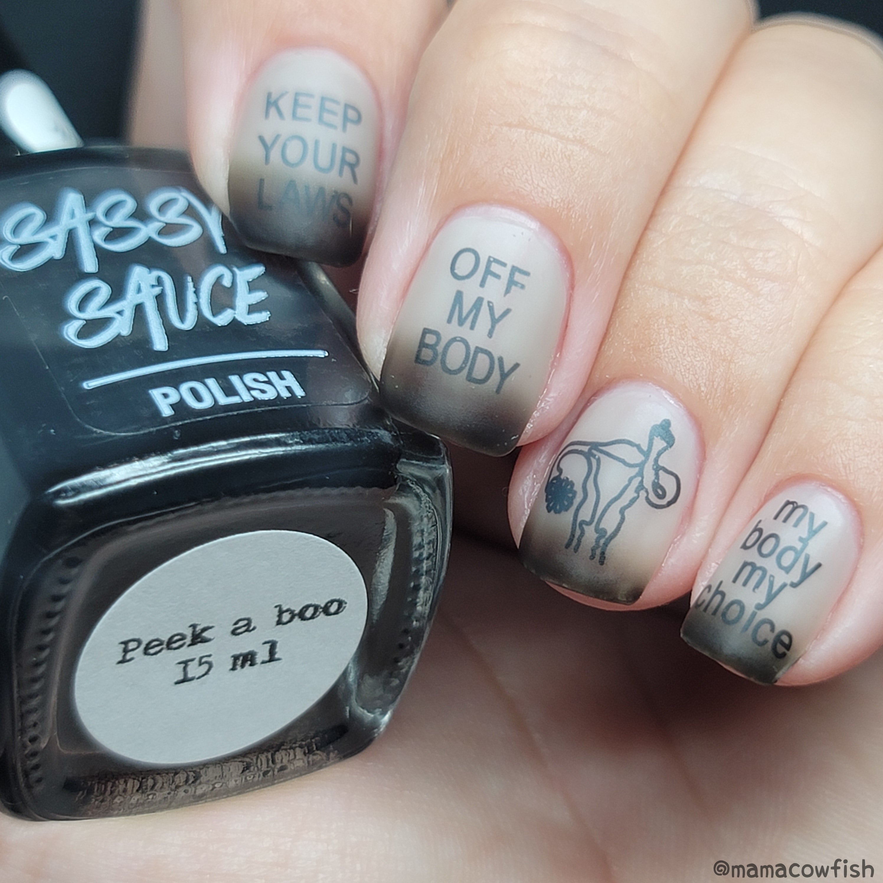 Sassy Sauce Polish | Peek a boo