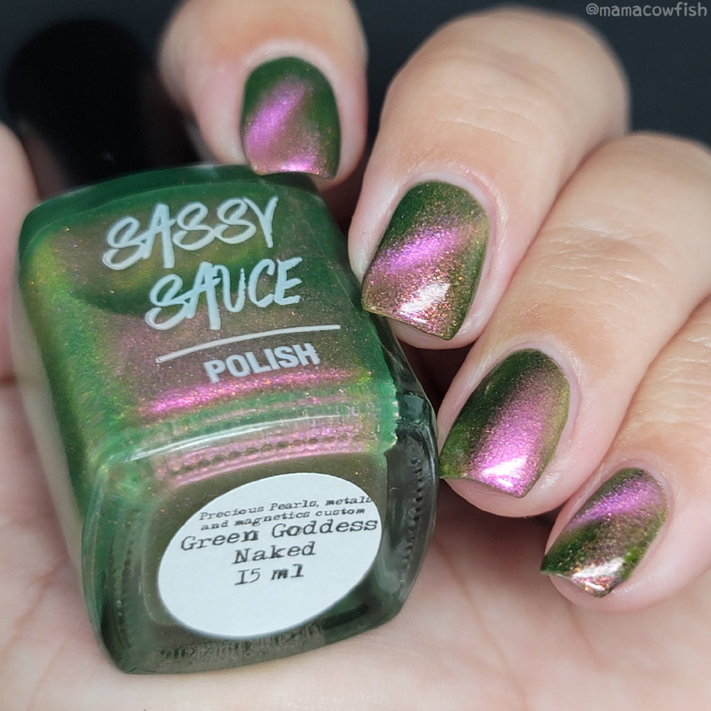 Sassy Sauce Polish | Green Goddess Naked