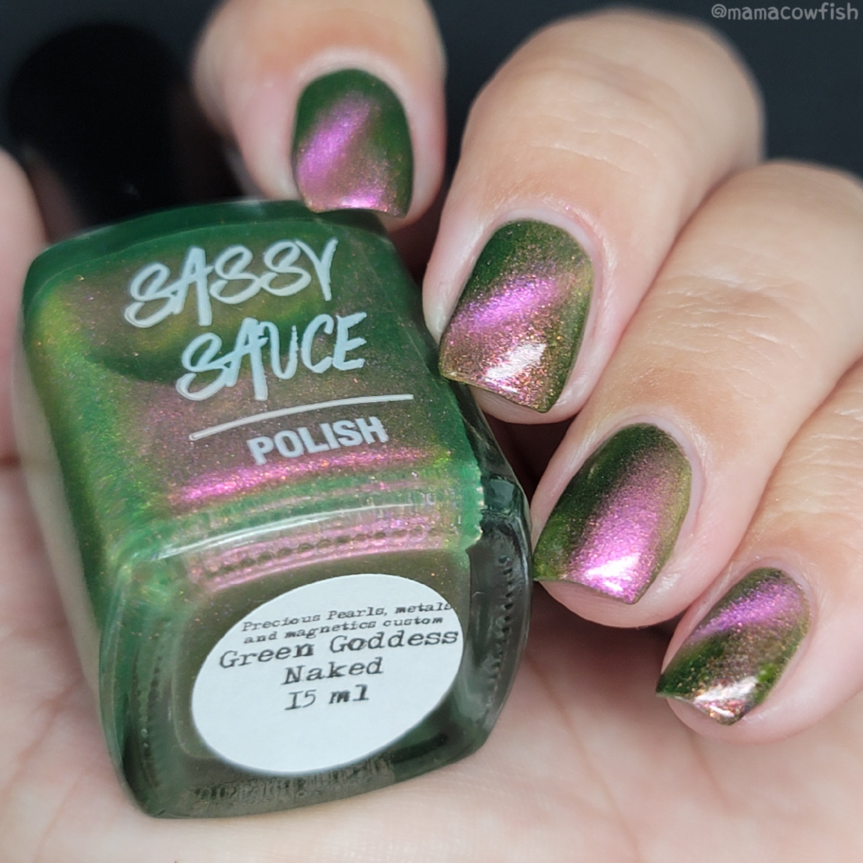 Sassy Sauce Polish | Green Goddess Naked