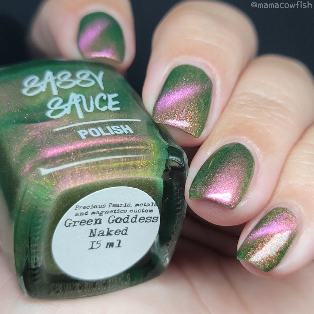 Sassy Sauce Polish | Green Goddess Naked