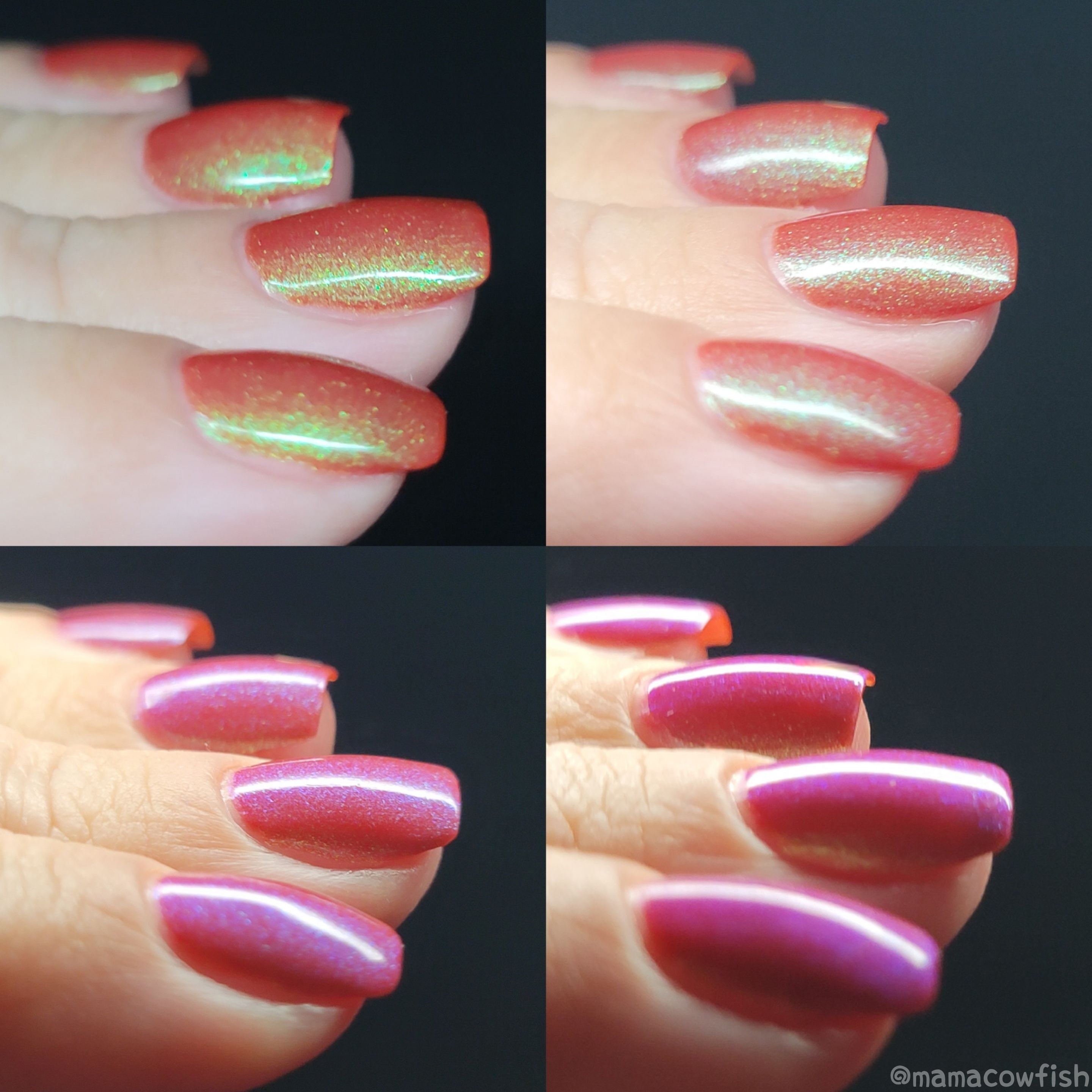 Sassy Sauce Polish | Twisted Terracotta Tanzanite