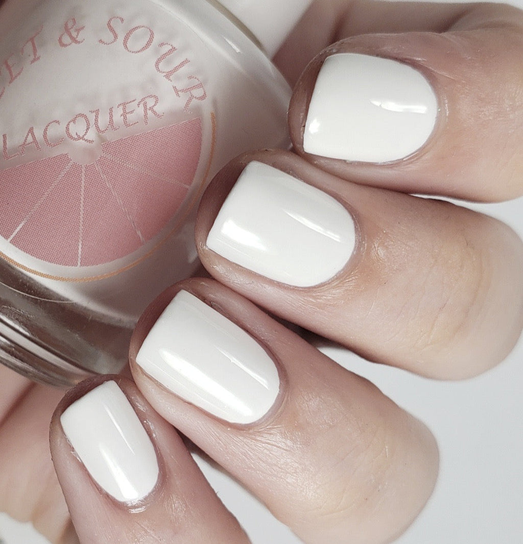 Sweet & Sour Lacquer | Black Velvet and White Silk Duo