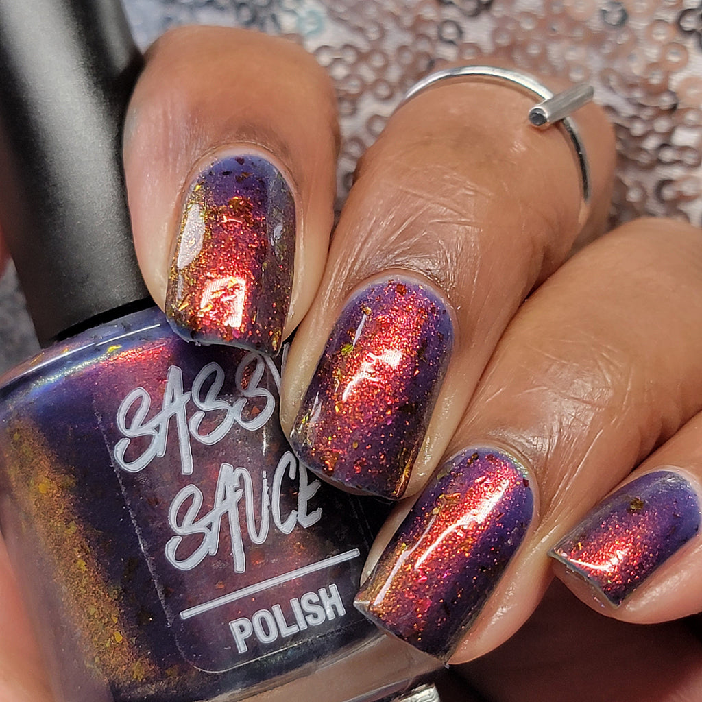 Sassy Sauce Polish | I just blue into town