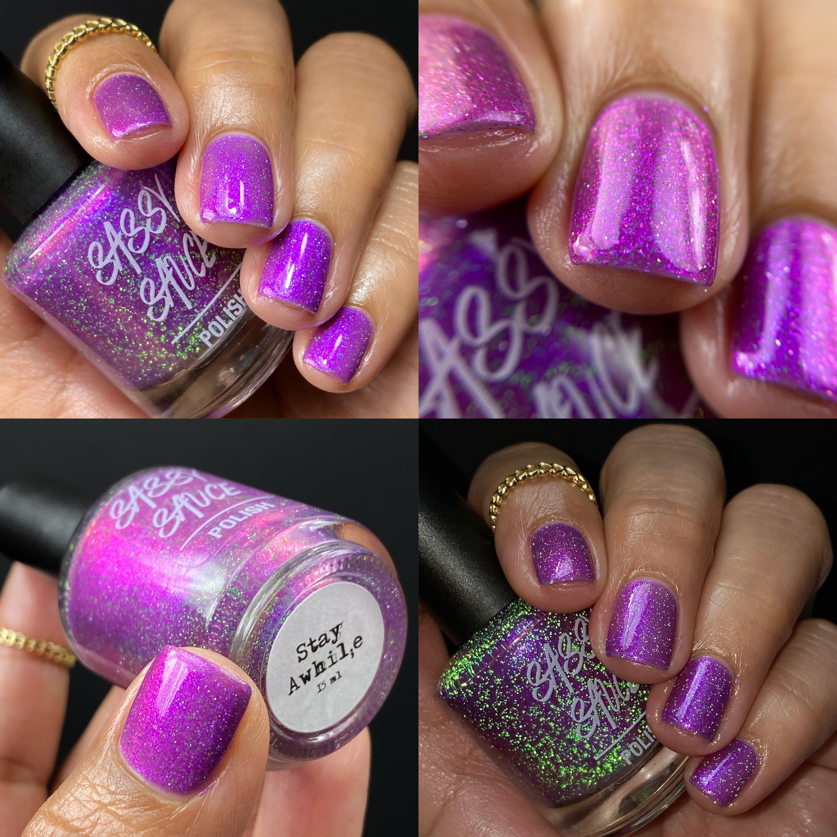 Sassy Sauce Polish | Stay Awhil;e