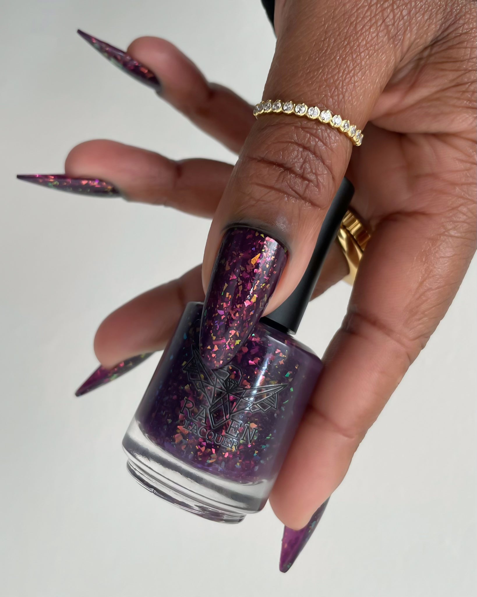 Raven Lacquer | Flake it till you make it