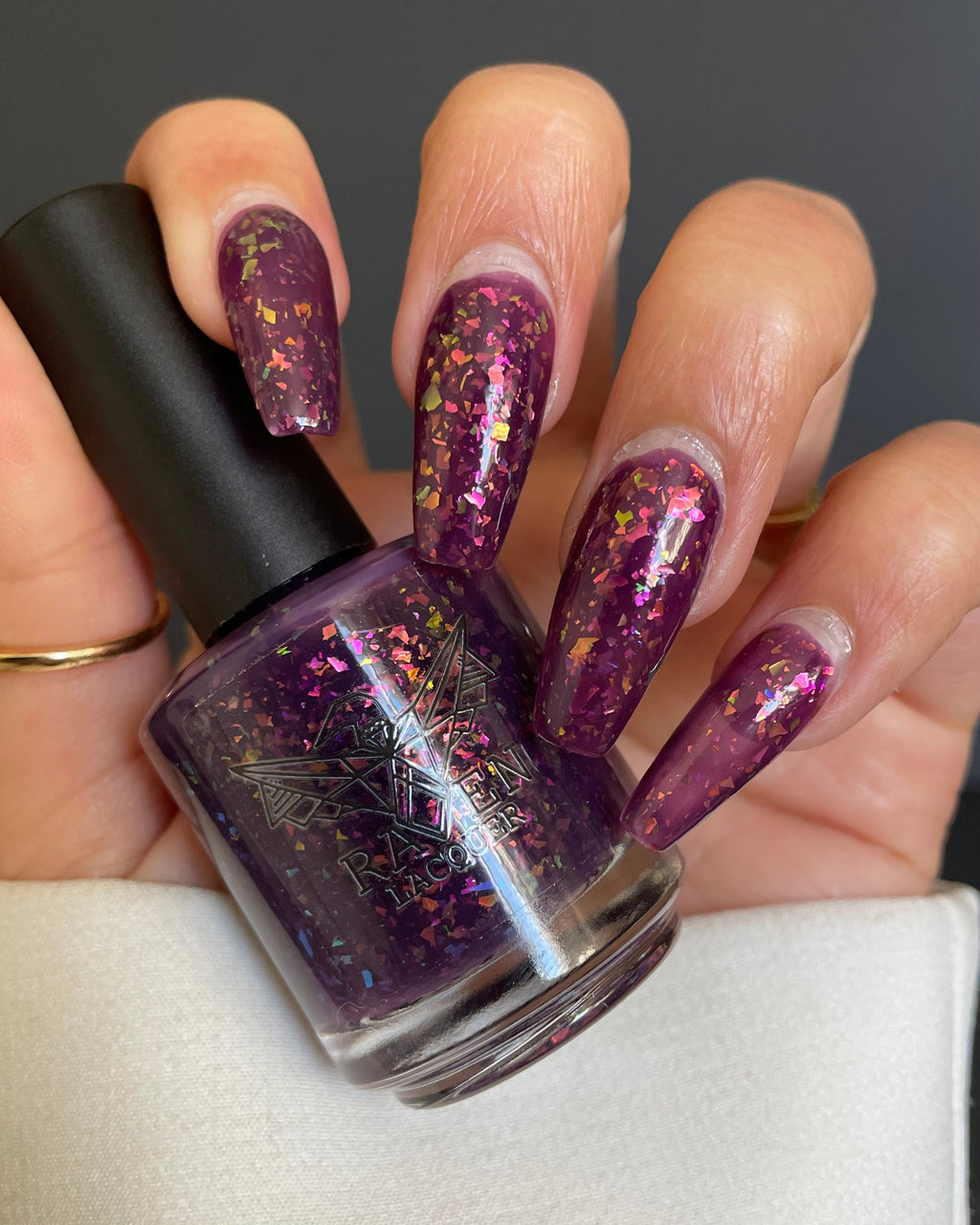 Raven Lacquer | Flake it till you make it