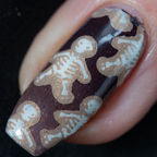 Hit the Bottle | "Bah Humbug 02" - stamping plate