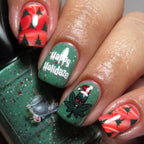 Hit the Bottle | "Bah Humbug 04" - stamping plate