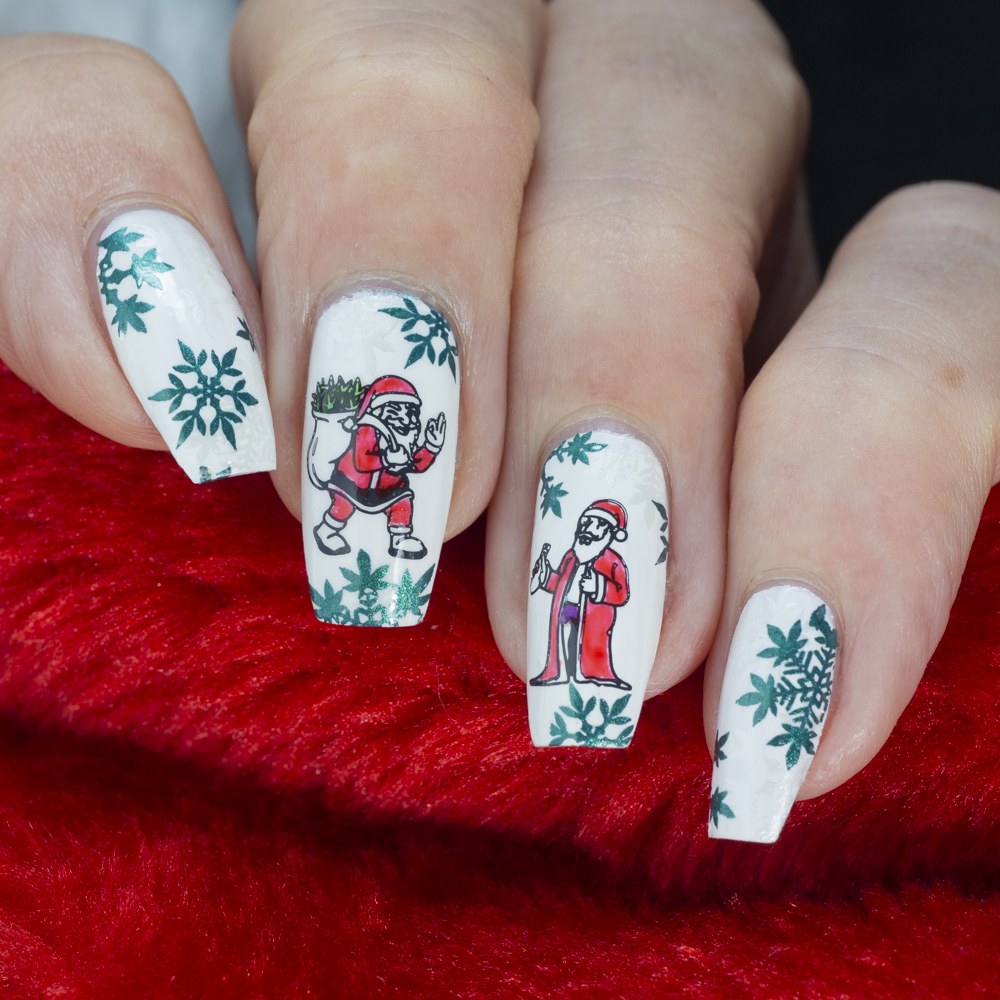 Hit the Bottle | "Bah Humbug 05" - stamping plate