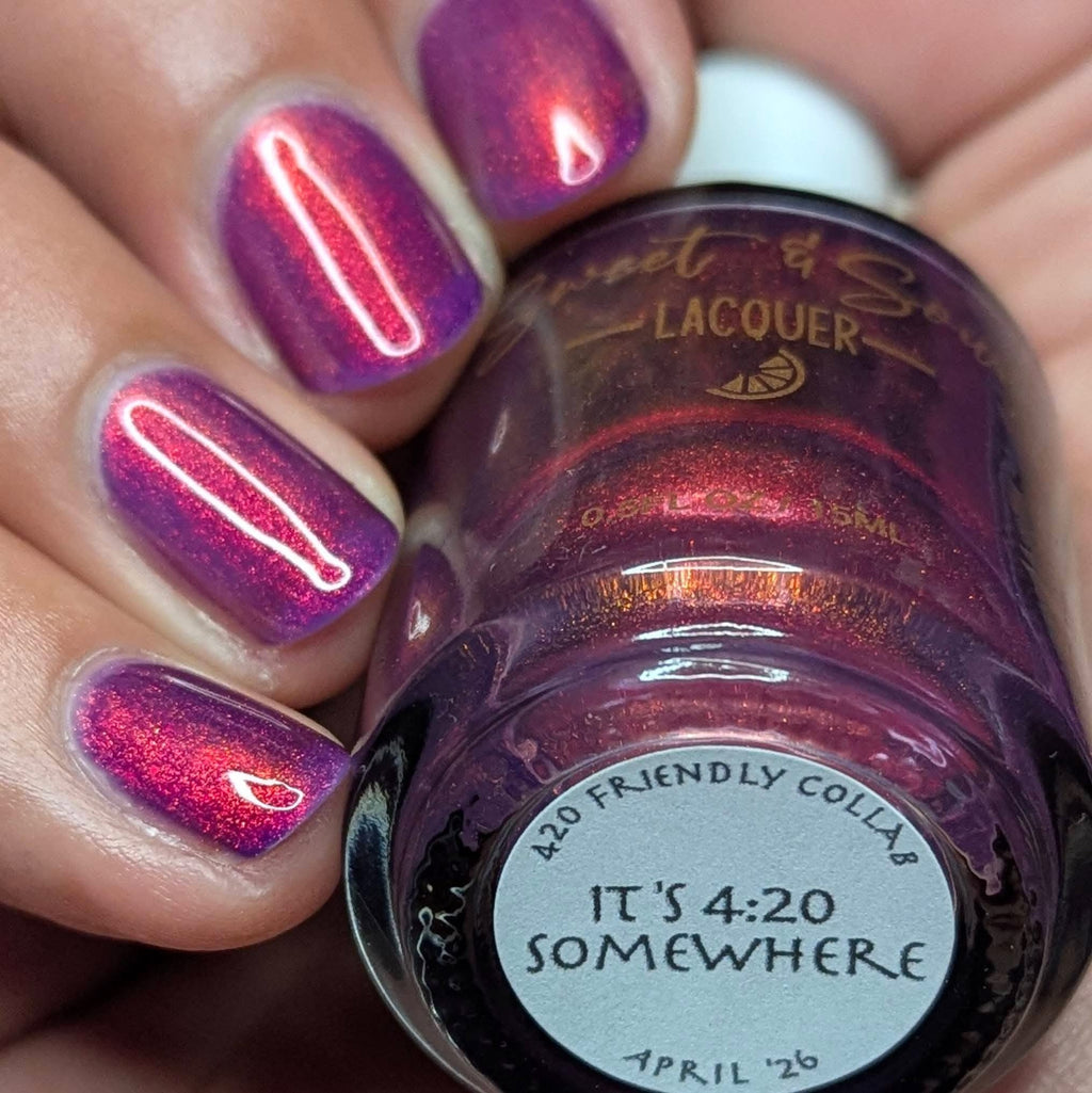 Sweet & Sour Lacquer | It's 4:20 Somewhere