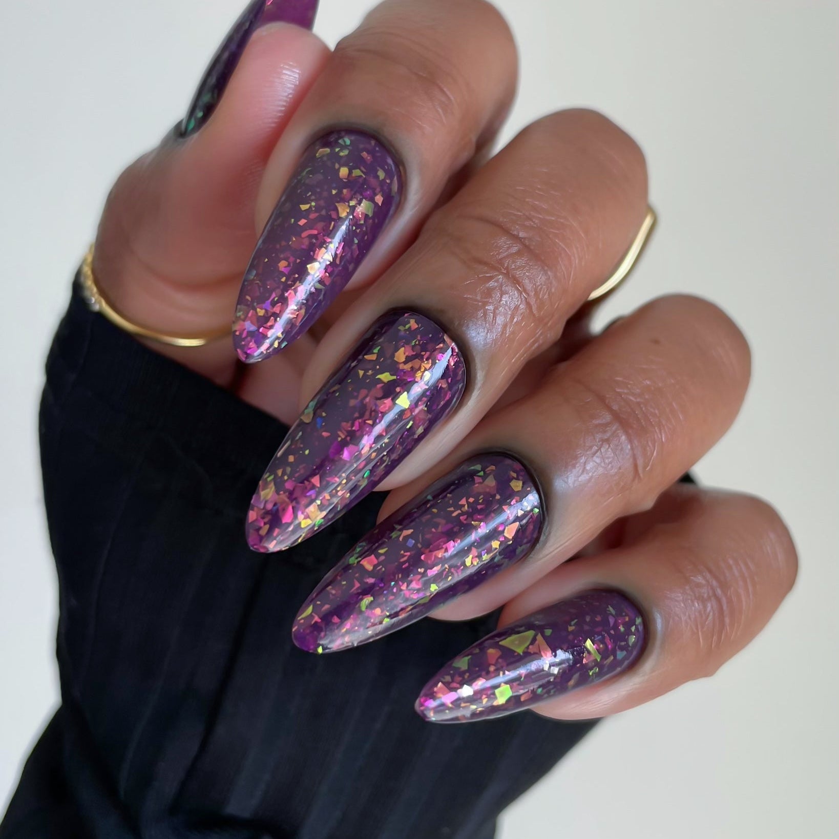 Raven Lacquer | Flake it till you make it