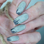 Zombie nails with torn nail tips