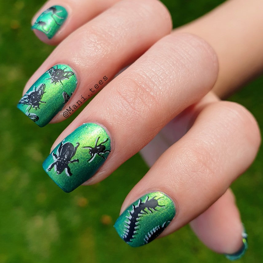 Hit the Bottle | "Embrace the Darkside 02" - stamping plate