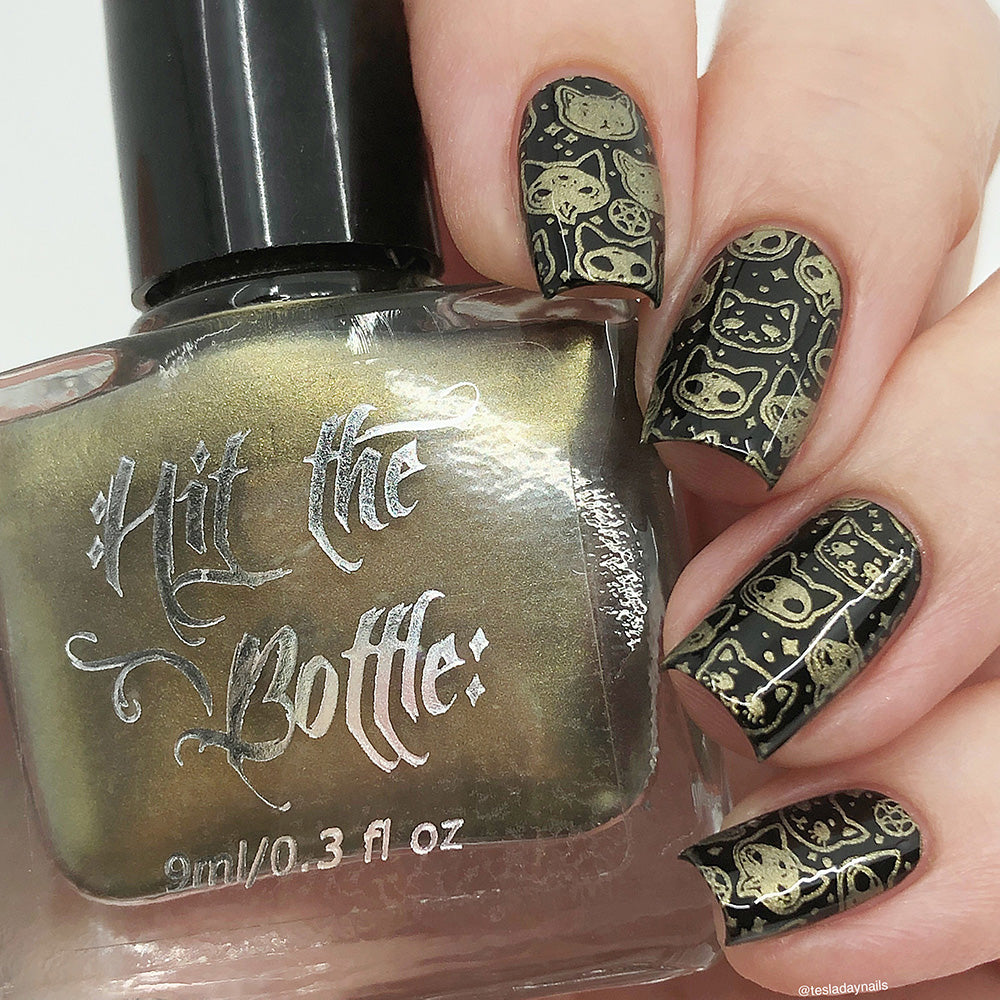 Hit the Bottle | "Embrace the Darkside 03" - stamping plate