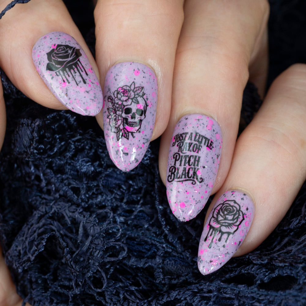 Hit the Bottle | "Embrace the Darkside 05" - stamping plate