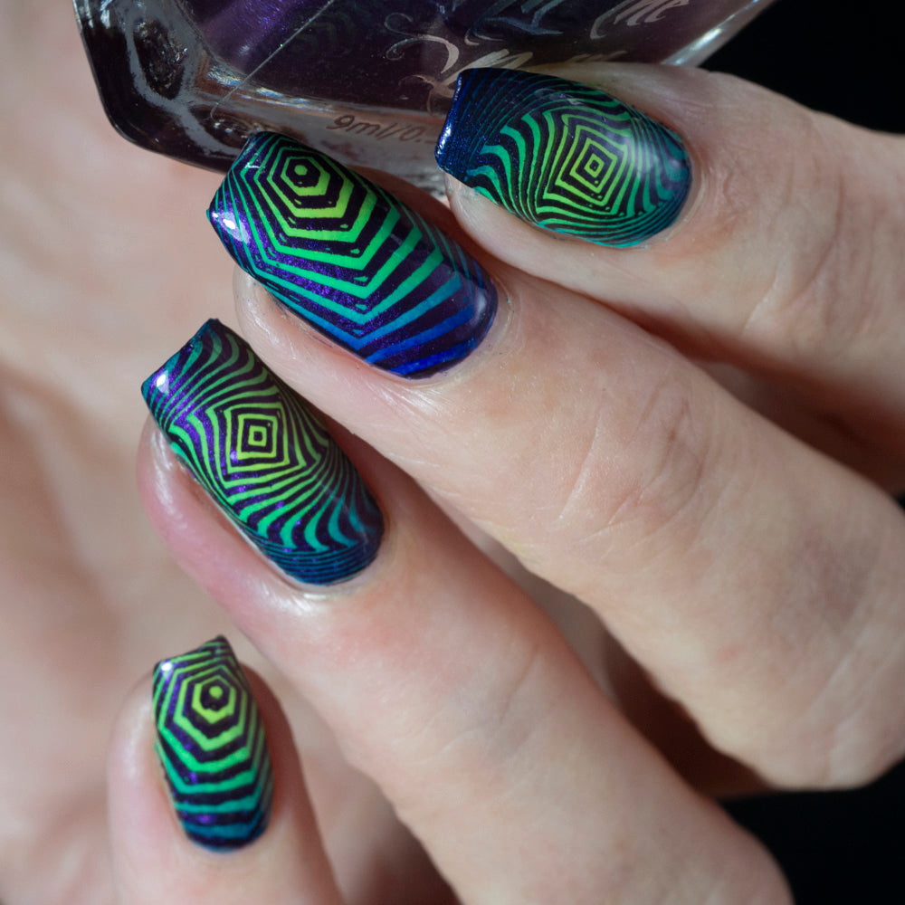 Hit the Bottle | "Feast Your Eyes" stamping plate