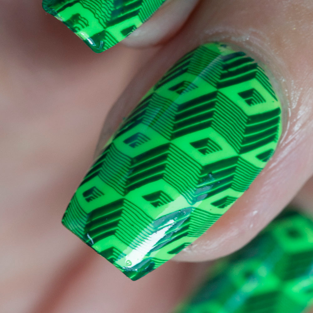 Hit the Bottle | "Feast Your Eyes" stamping plate