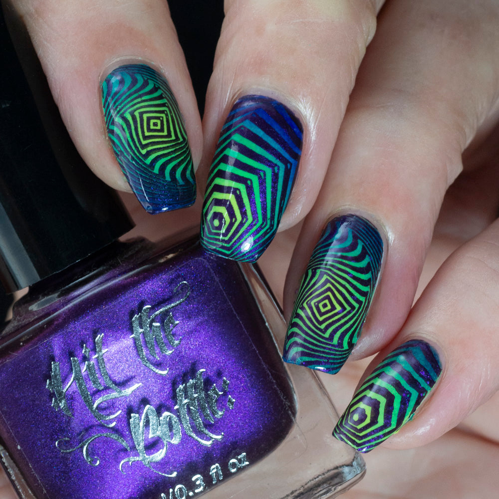 Hit the Bottle | "Feast Your Eyes" stamping plate