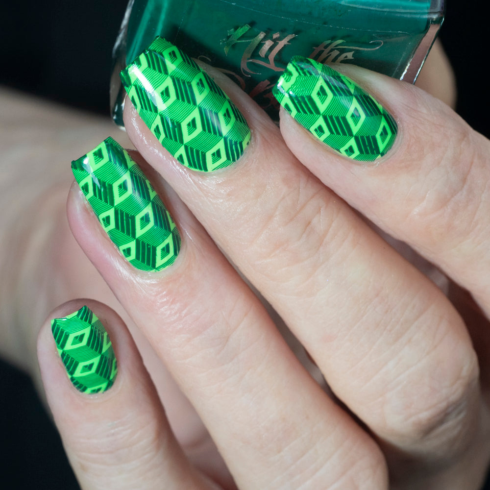 Hit the Bottle | "Feast Your Eyes" stamping plate