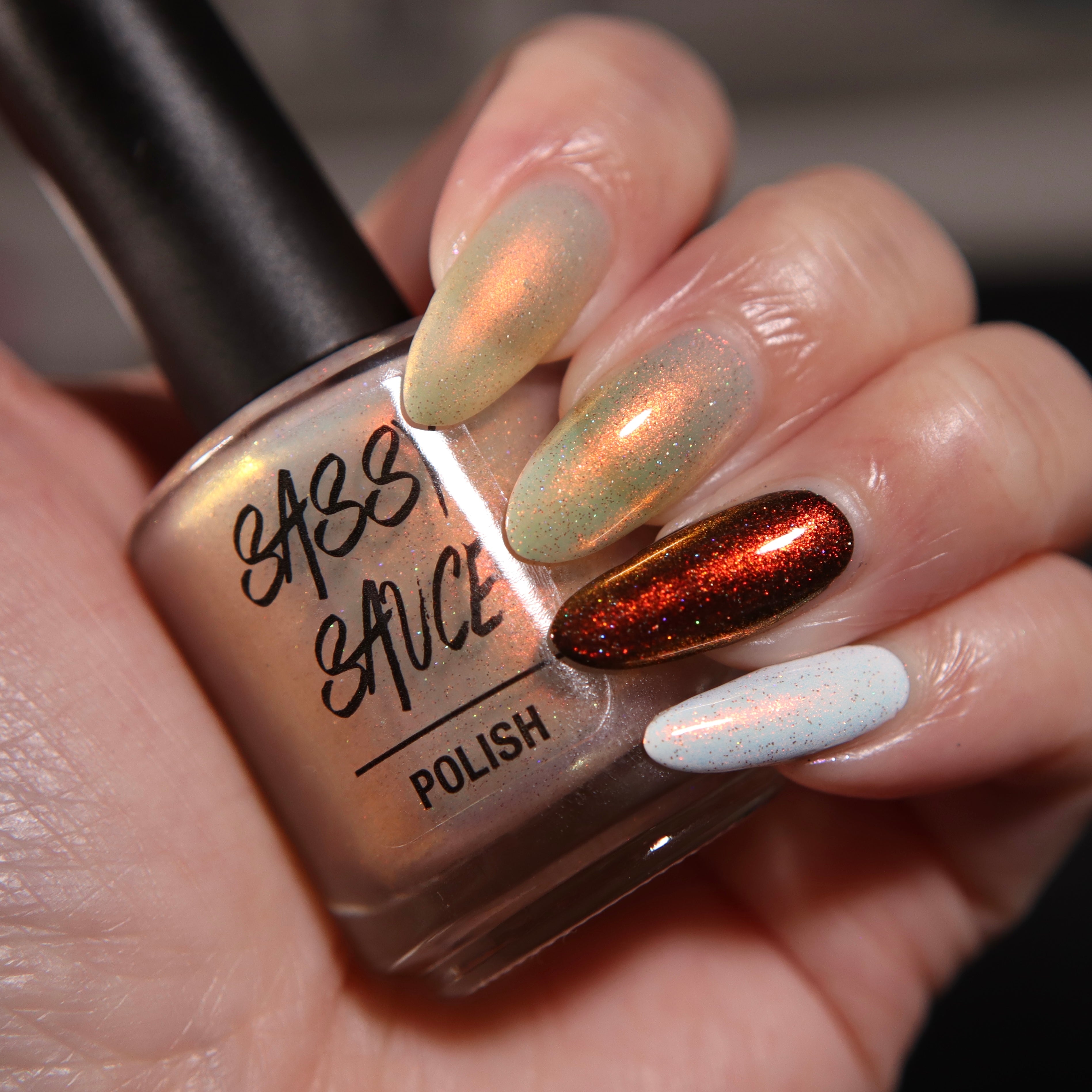 Sassy Sauce Polish | Poppin bottles poolside