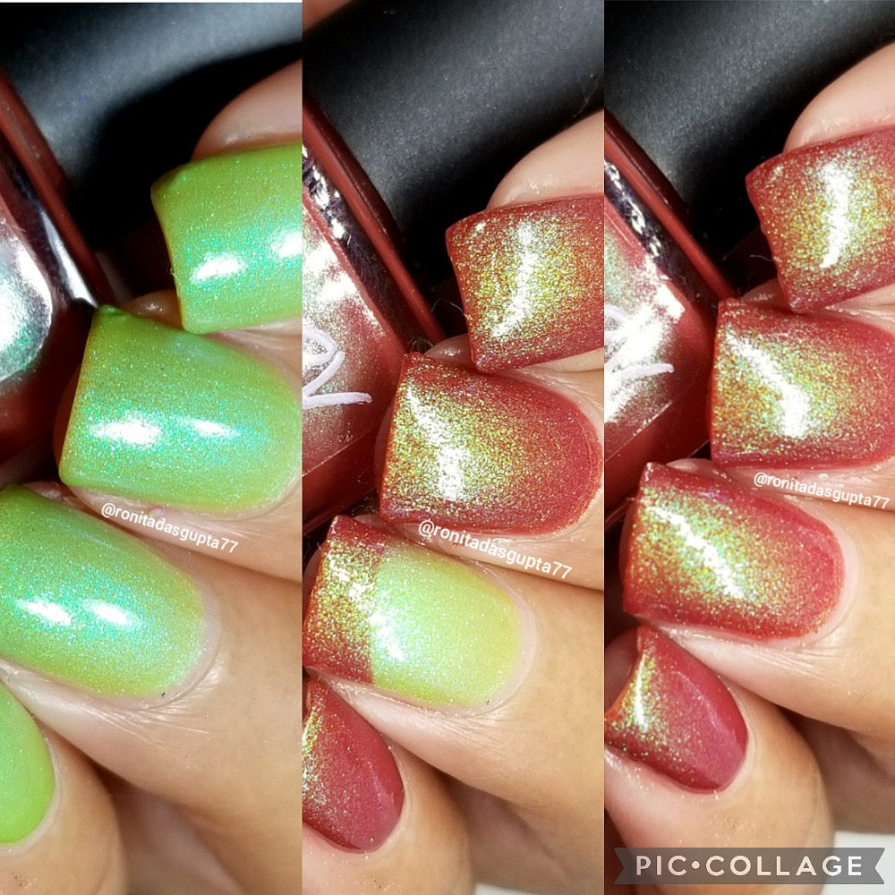 Sassy Sauce Polish | Twisted Terracotta Tanzanite