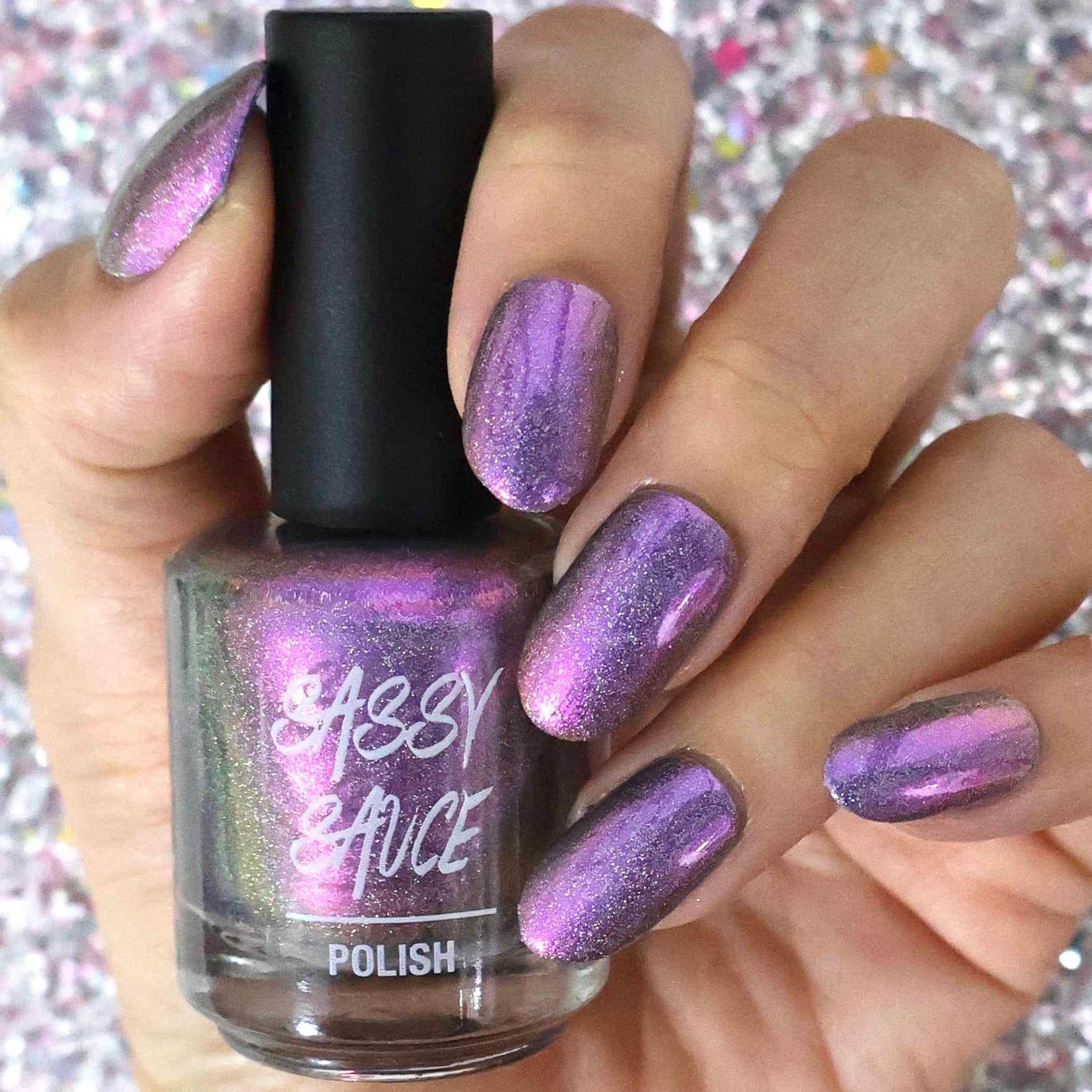Sassy Sauce Polish | MILF (Multi chrome in lacquer form)