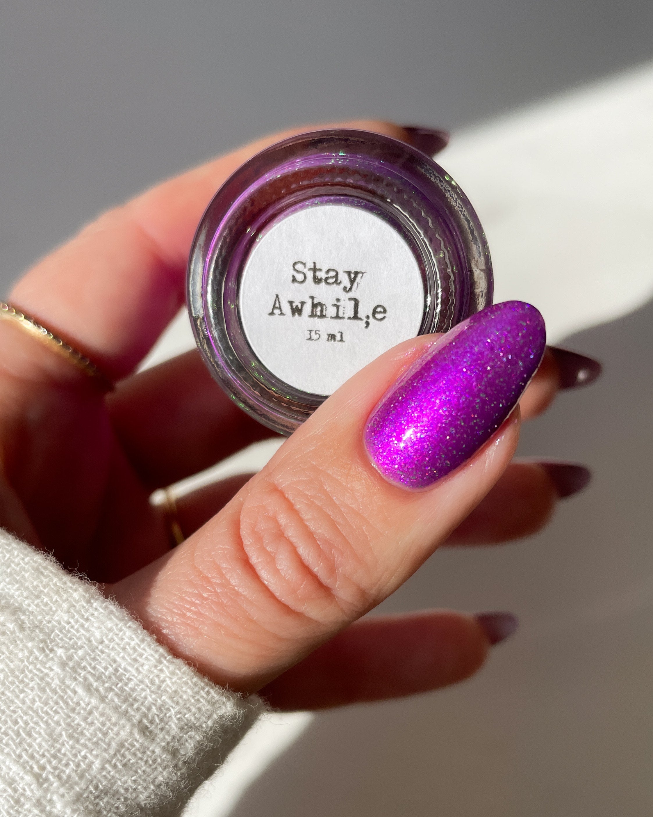 Sassy Sauce Polish | Stay Awhil;e