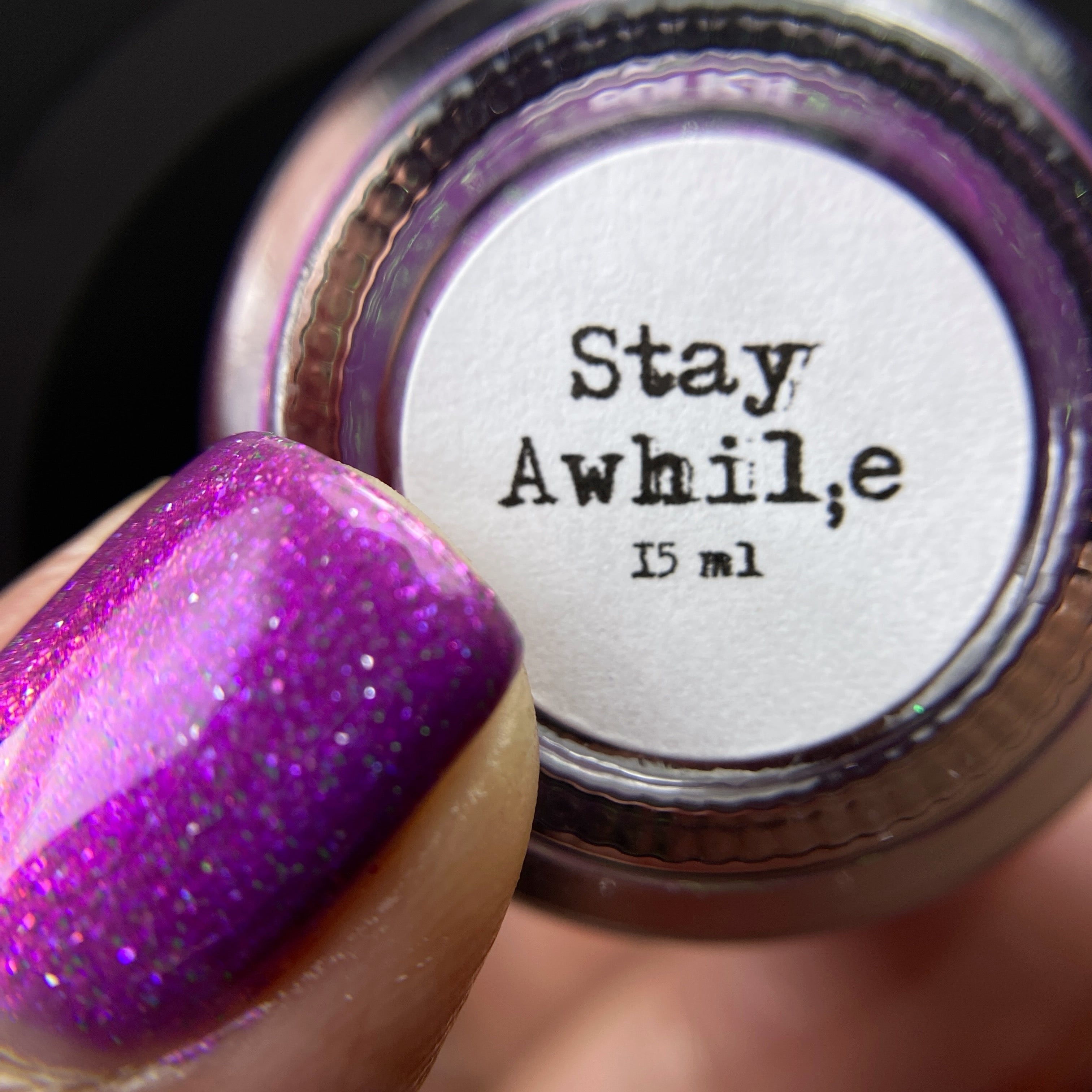 Sassy Sauce Polish | Stay Awhil;e