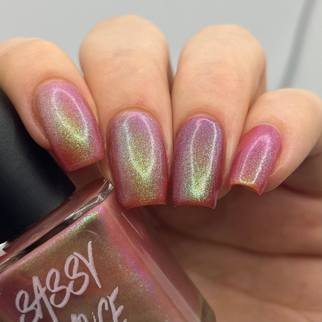 Sassy Sauce Polish | Twisted Terracotta Tanzanite