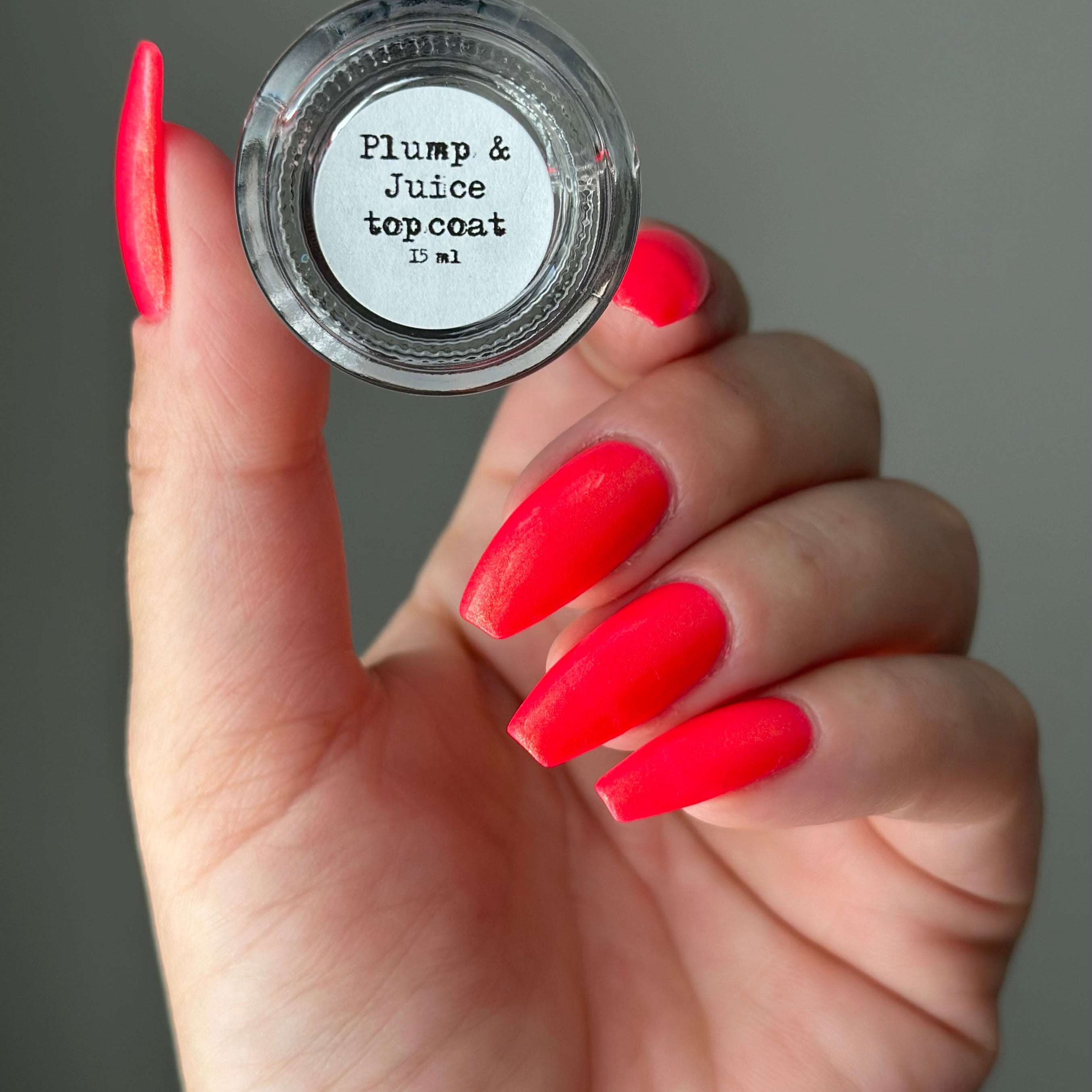 Sassy Sauce Polish | Plump & Juicy Top coat