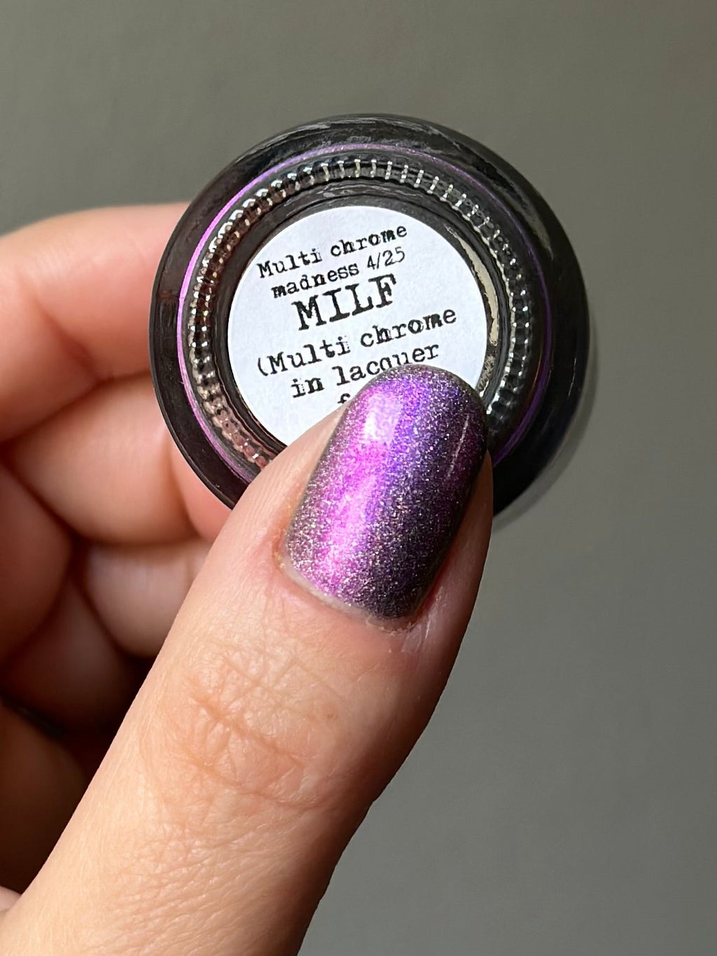Sassy Sauce Polish | MILF (Multi chrome in lacquer form)