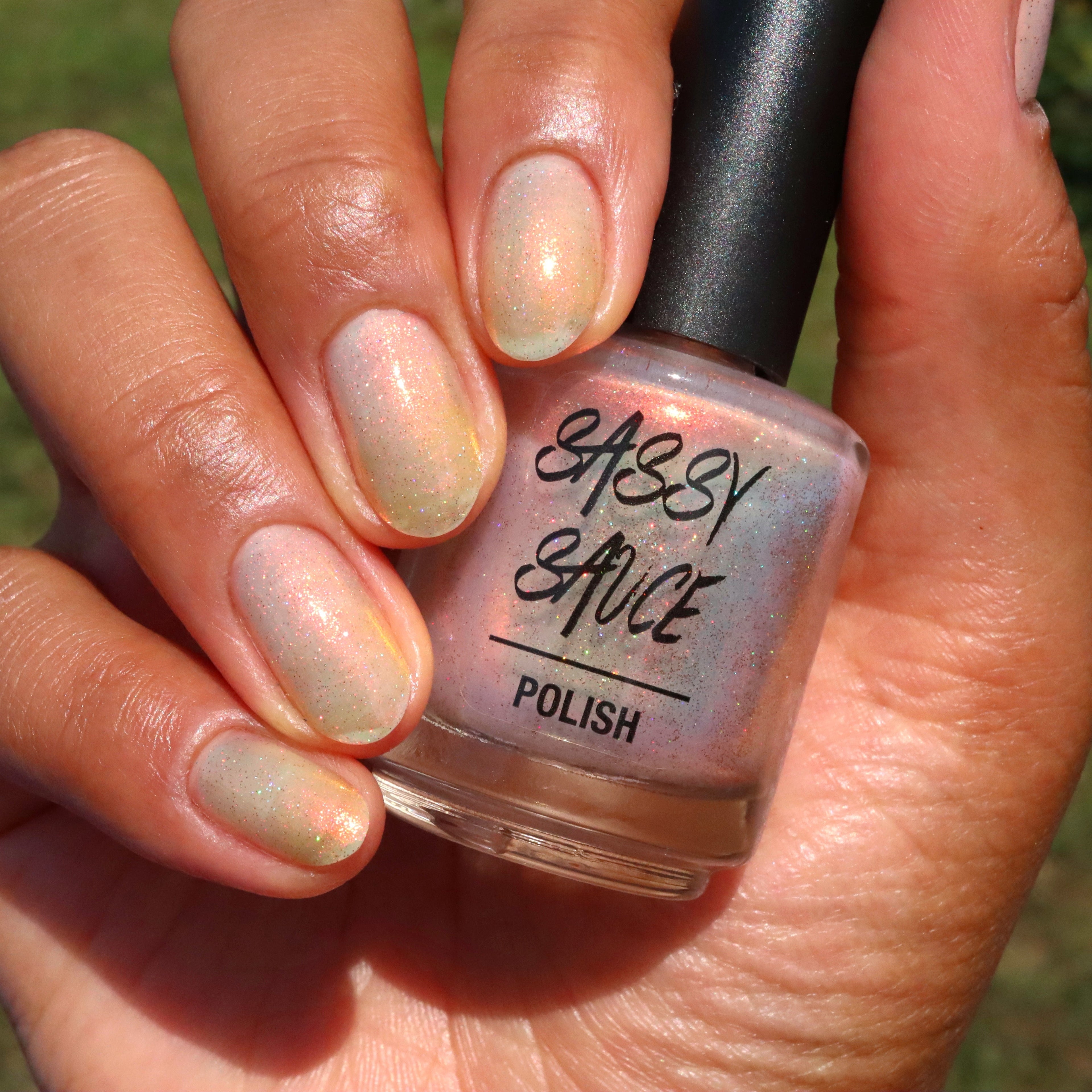 Sassy Sauce Polish | Poppin bottles poolside