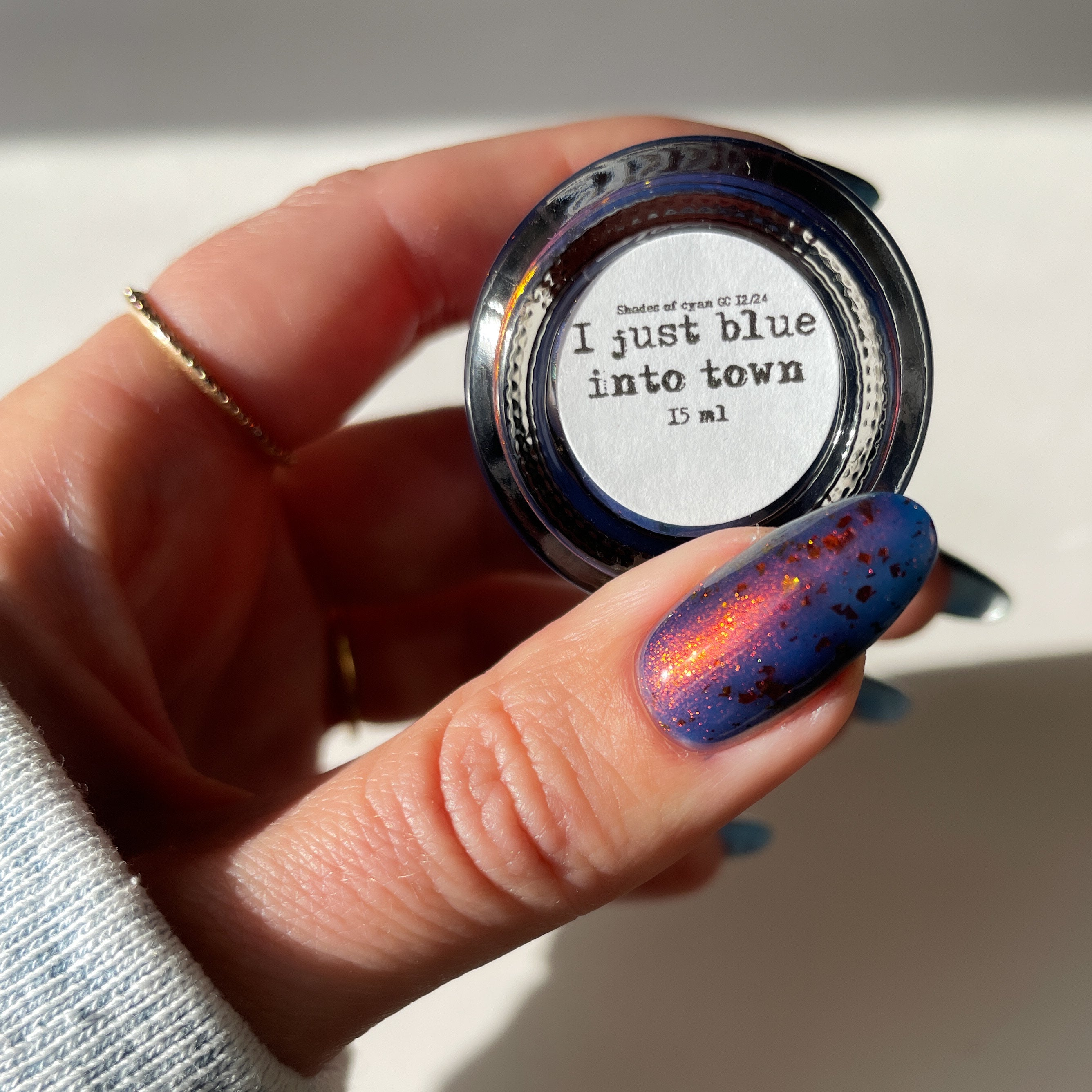 Sassy Sauce Polish | I just blue into town