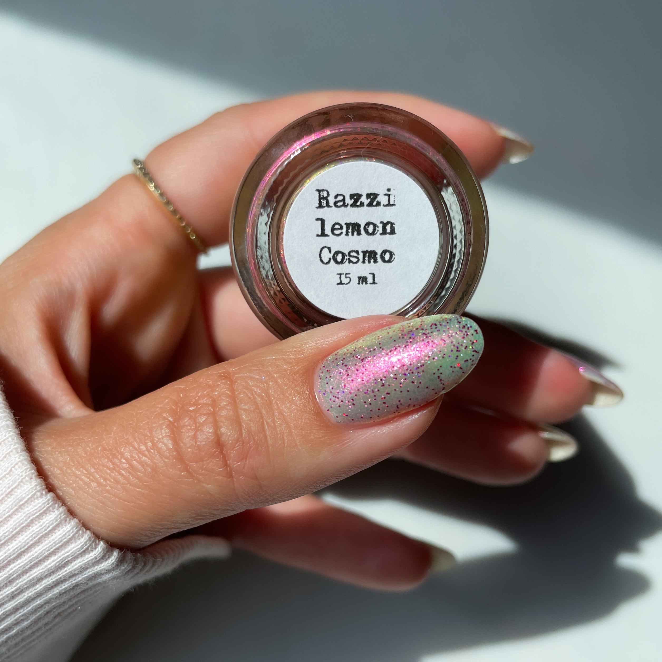 Sassy Sauce Polish | Razzi lemon cosmo