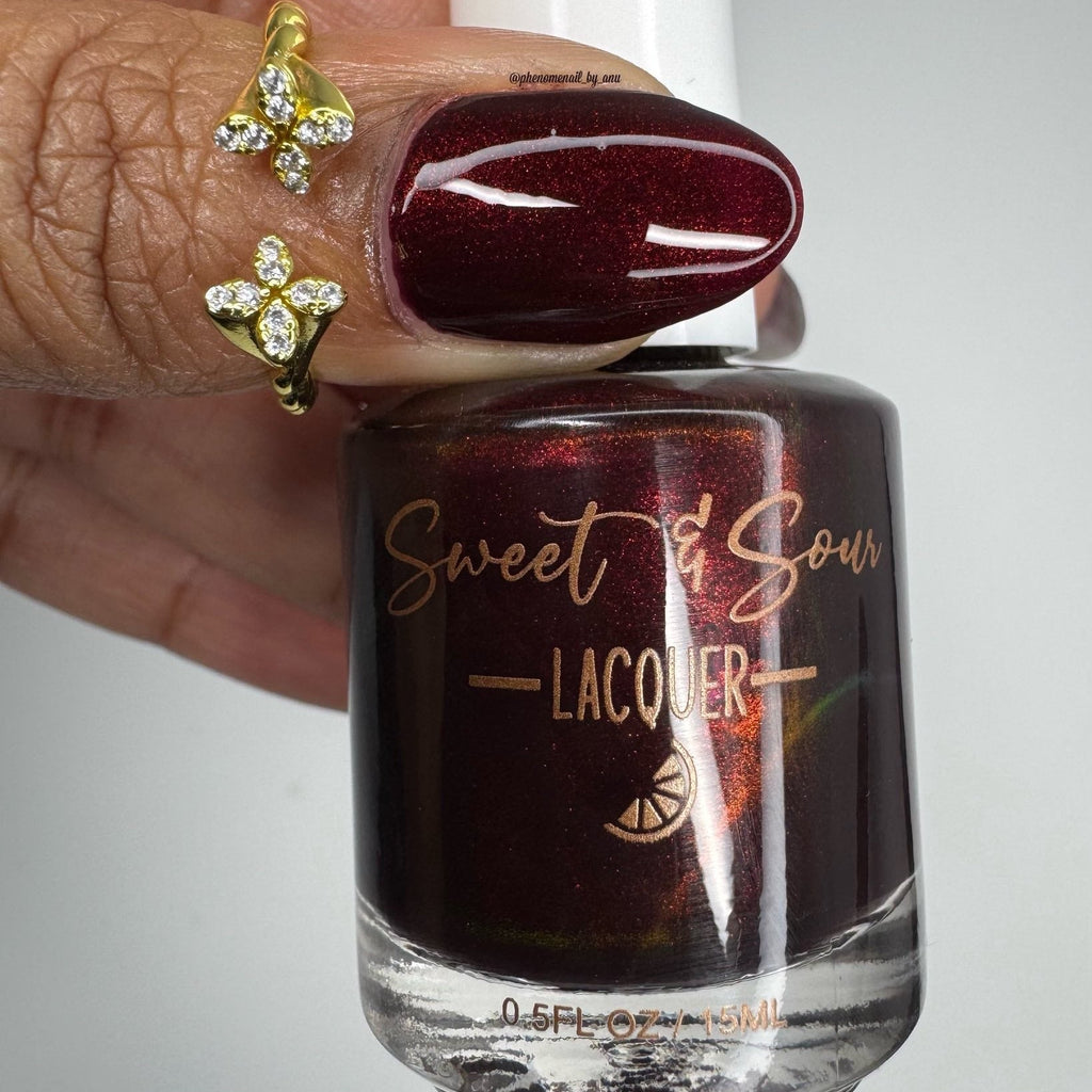 Sweet & Sour Lacquer | Rose-Infused Regret