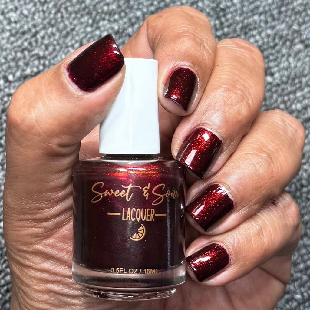Sweet & Sour Lacquer | Rose-Infused Regret