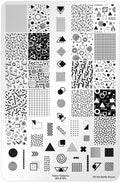 Hit the Bottle | "Retro Patterns - 80's & 90's" stamping plate
