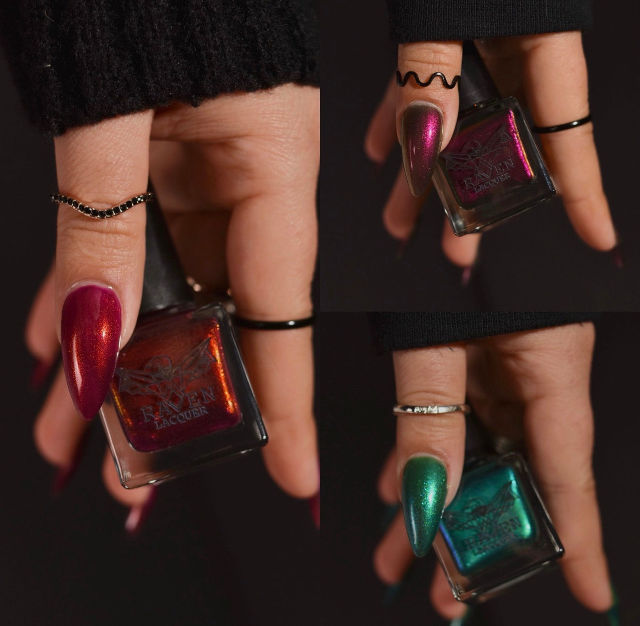 Raven Lacquer | Tides of Love Trio