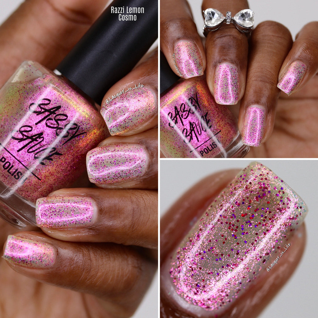 Sassy Sauce Polish | Razzi lemon cosmo