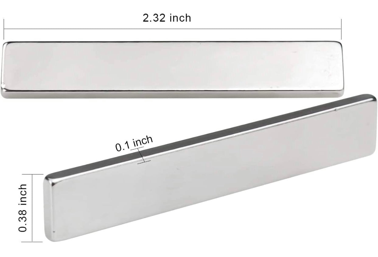 Sweet & Sour Lacquer | Neodymium Bar Magnet