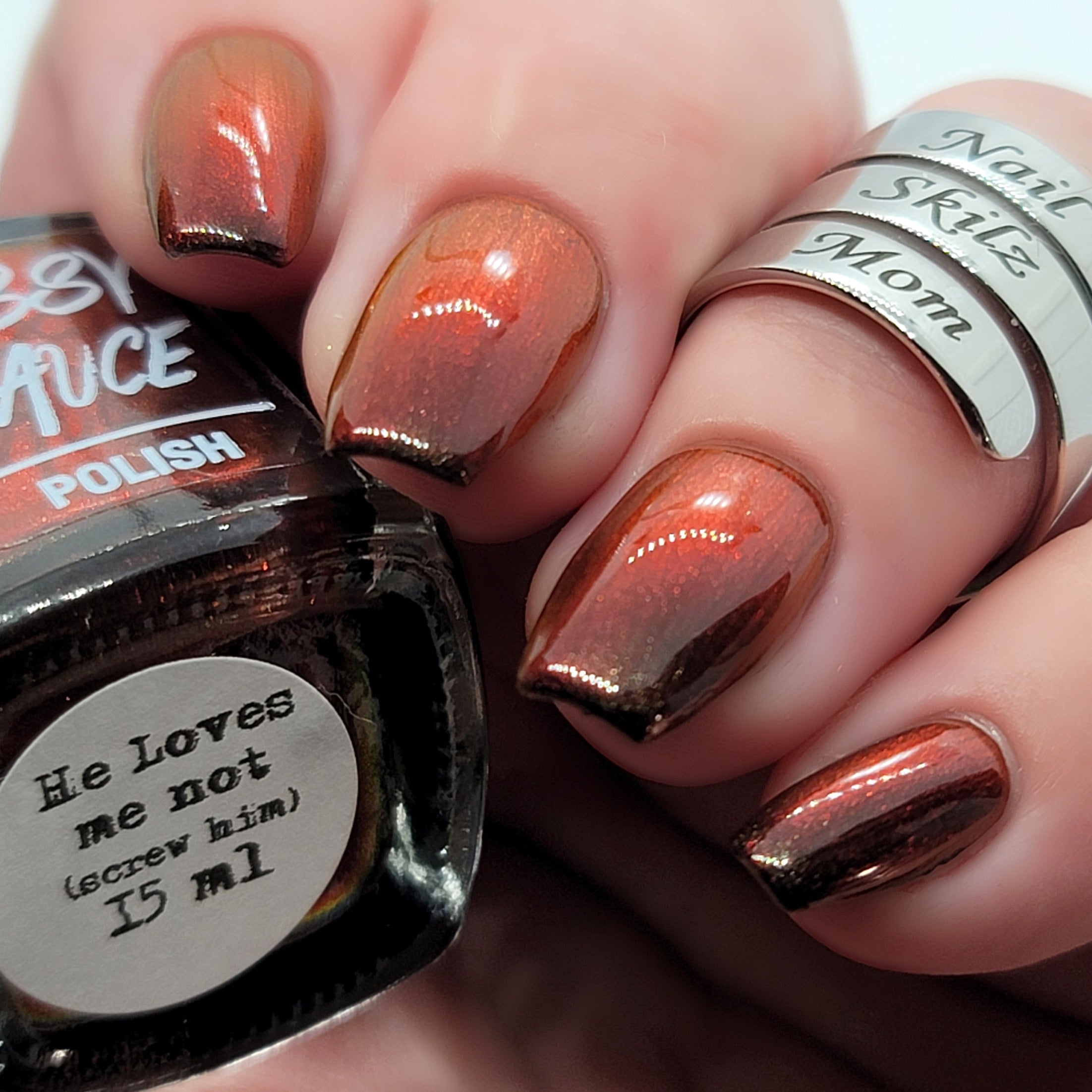 Sassy Sauce Polish | He loves me not (screw him)
