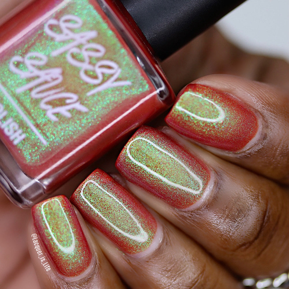 Sassy Sauce Polish | Twisted Terracotta Tanzanite