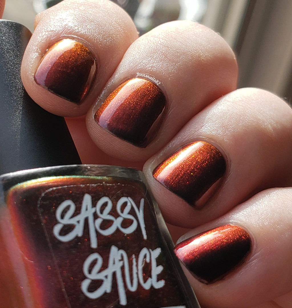 Sassy Sauce Polish | He loves me not (screw him)