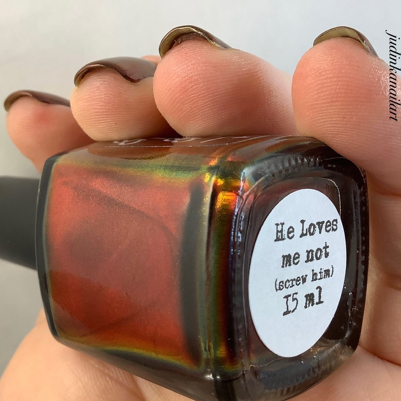 Sassy Sauce Polish | He loves me not (screw him)