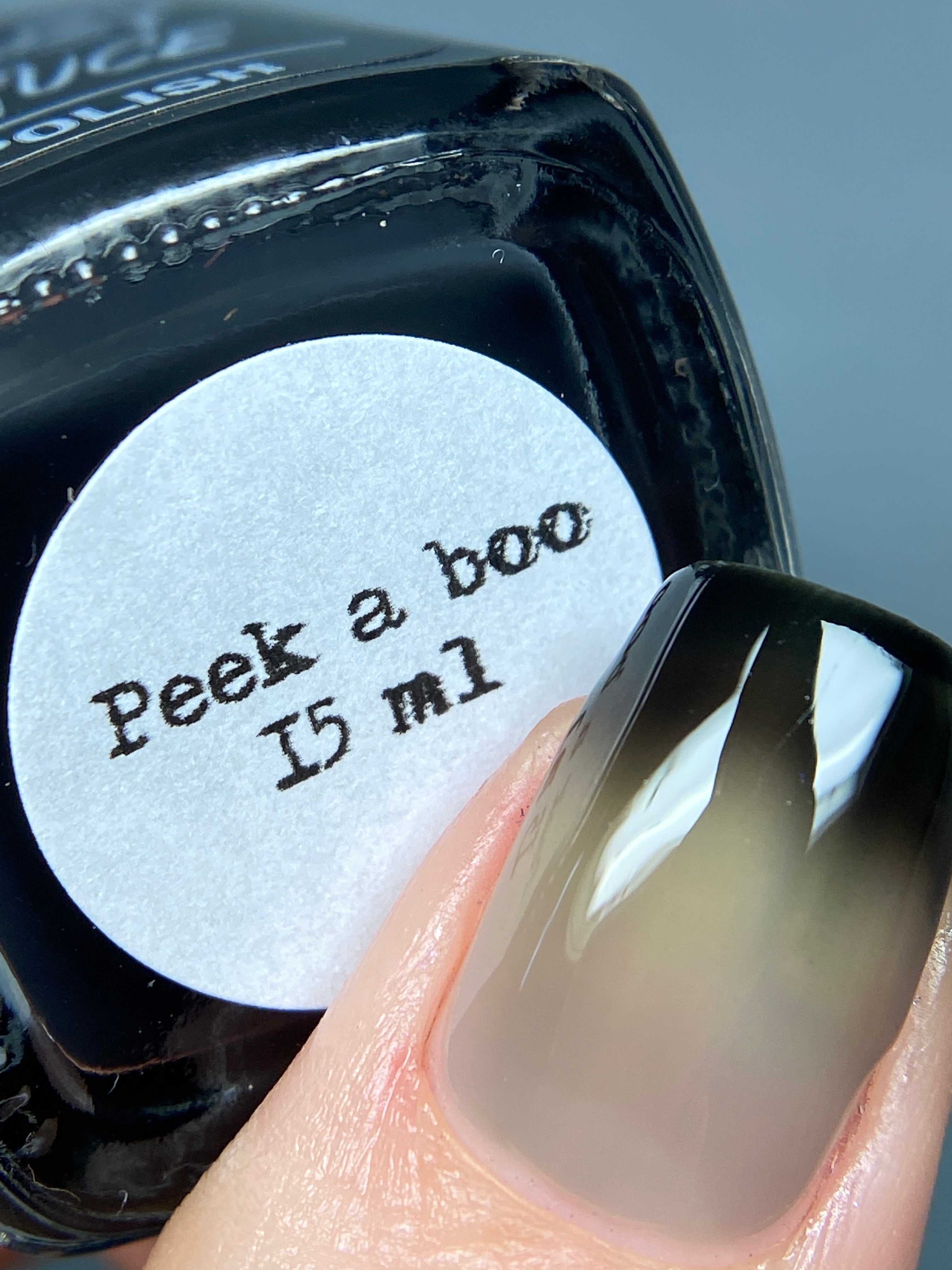 Sassy Sauce Polish | Peek a boo