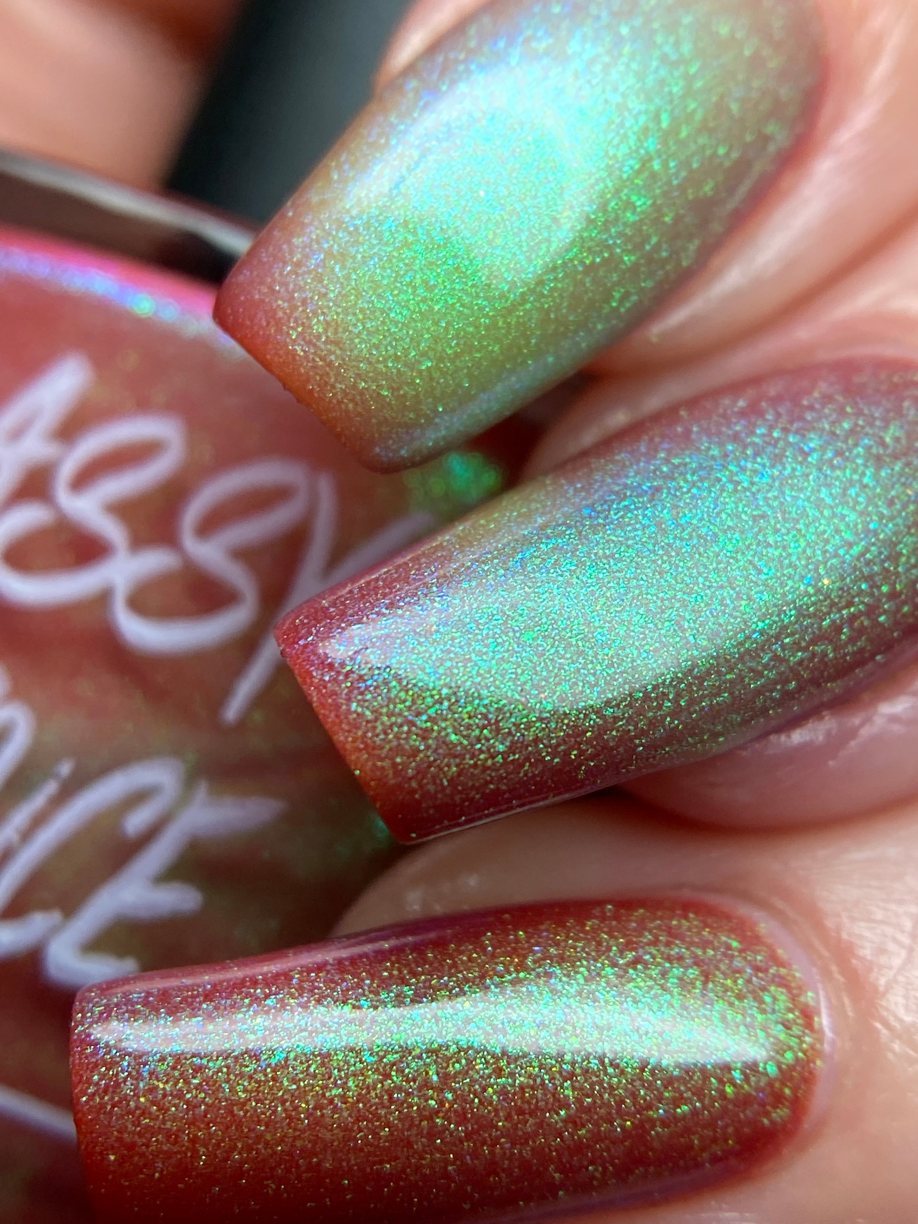 Sassy Sauce Polish | Twisted Terracotta Tanzanite