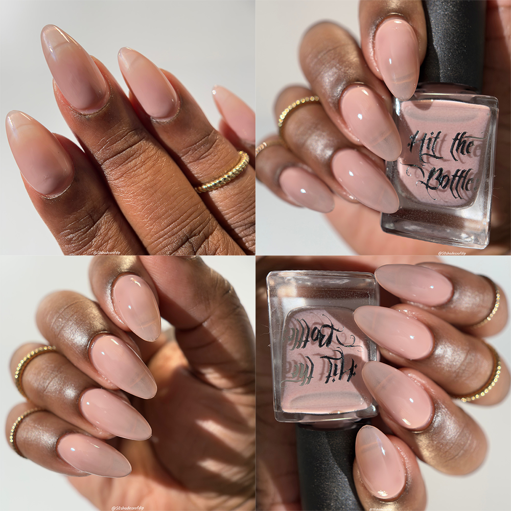 Hit the Bottle | "Rose Ash Undies" - peel off base coat