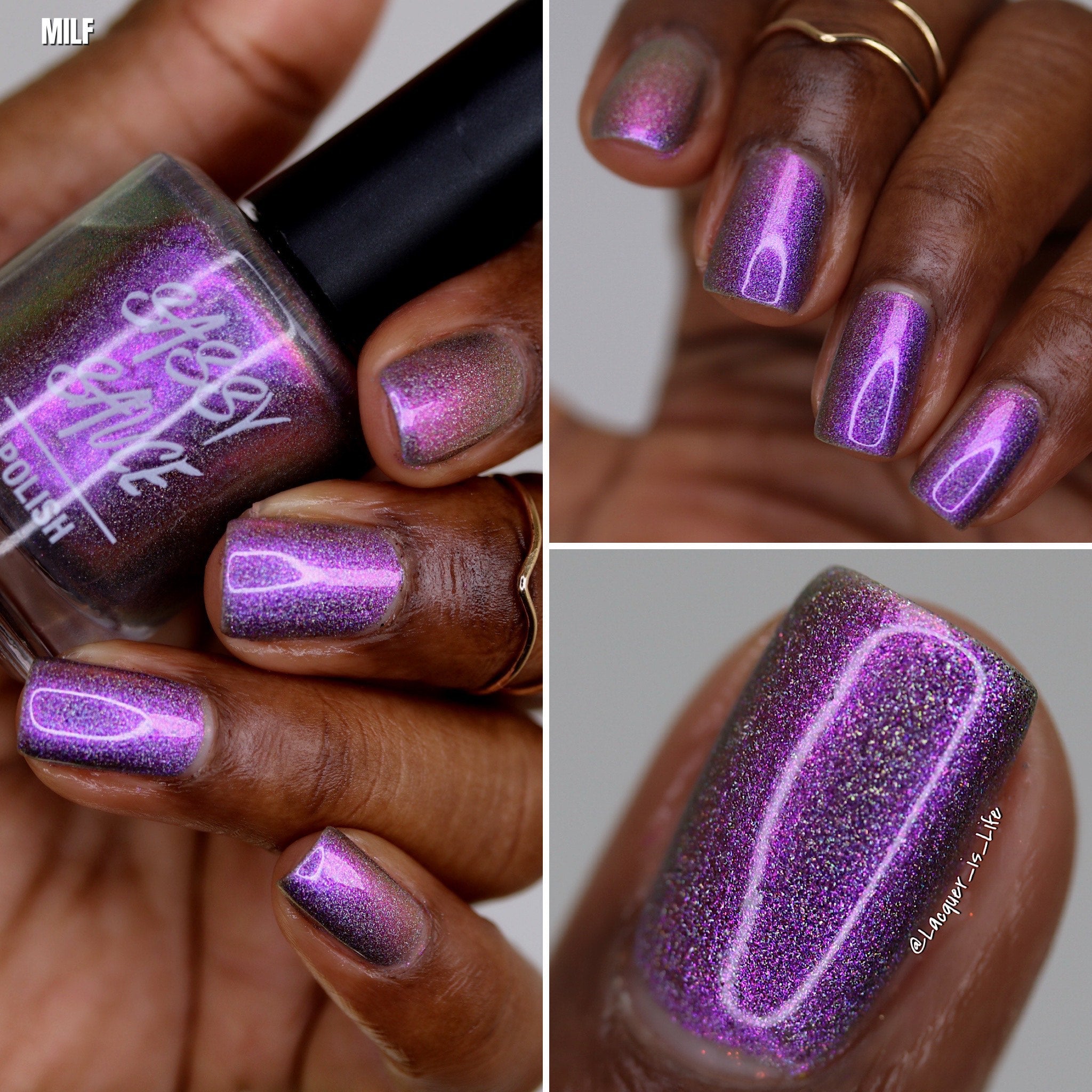 Sassy Sauce Polish | MILF (Multi chrome in lacquer form)